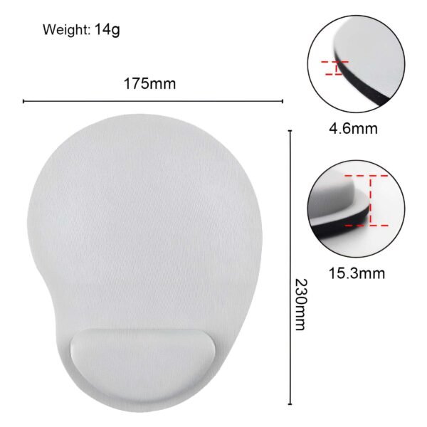 H4fb3b0f1579744e685ed1ec7b21616946.jpg Anti-Slip Mouse Pad with Gel Wrist Support – Ergonomic Foam Wrist Rest Mat for PC, MacBook & Laptop Gaming Desk