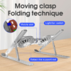 H715cf5725ee84749bea798ba465068caL.png Portable Laptop Stand – Adjustable Height & Angle Computer Holder with Cooling Fan for Home Office