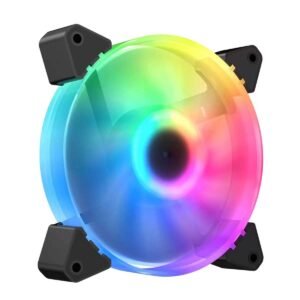 Helly Yuhuan 120mm RGB Silent PC Case Fan – 12CM Computer Cooling Fan with 6-Pin / 3-Pin Interface for Efficient Heat DissipationHelly Yuhuan 120mm RGB Silent PC Case Fan – 12CM Computer Cooling Fan with 6-Pin / 3-Pin Interface for Efficient Heat Dissipation
