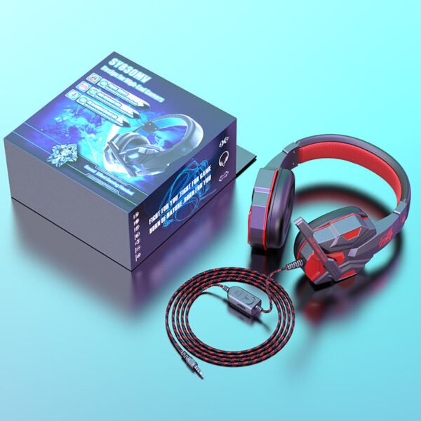 Hbe4e365be0b54f2a9467f858f8125190Y.jpg SY830mv Gaming Headset with Mic – High-Quality Bass 3D Stereo Headphones for PC & PS4