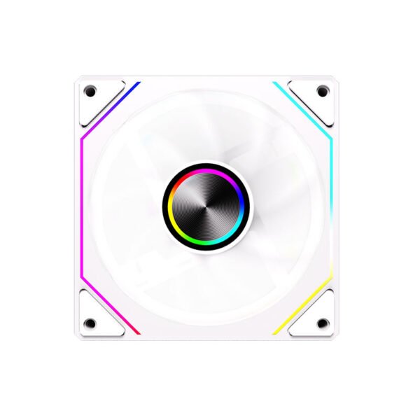 Hec83e215ca9a4c2797151f0383d867fep.jpg ZeroMaster 3-in-1 RGB PC Cooling Fan – ARGB Splicing Building Block for Gaming & Office Computer Cases