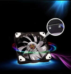 Factory Supply 120mm Hydraulic Bearing PC Case Fan – 15 LED Silent 12cm Cooling Fan for Computer Cases