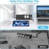 Hfba83fa1ded24e75a2614562ff40539a1.jpg USB-C Desk Clamp Power Strip Charging Station – 4 Outlets, 4 USB-A Ports, 2 Socket Extension for Tabletop