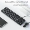 Acer K-212B Wired USB Keyboard – 104 Keys with Side Keys for PC & Laptop