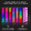 GOOJODOQ Universal Wireless Bluetooth Keyboard & Mouse with Backlight