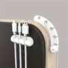 5-Slot USB Cable Management Box with Cable Clips Organizer Storage Case