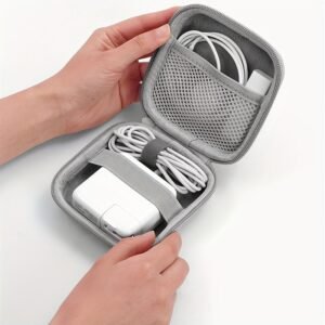 1403a9dc8f54bcc36709a007314fc693.jpg Oxford Fabric EVA Charger Storage Bag Portable Cable Organizer Case for Apple Accessories