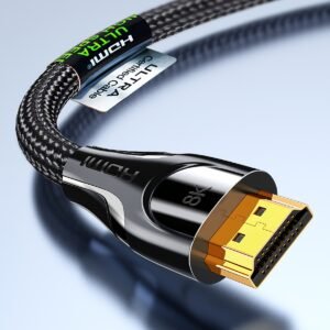 Llano 8K HDMI 2.1 Cable 48Gbps Ultra High-Speed 8K/60Hz 4K/120Hz HDR Audio Video Cable