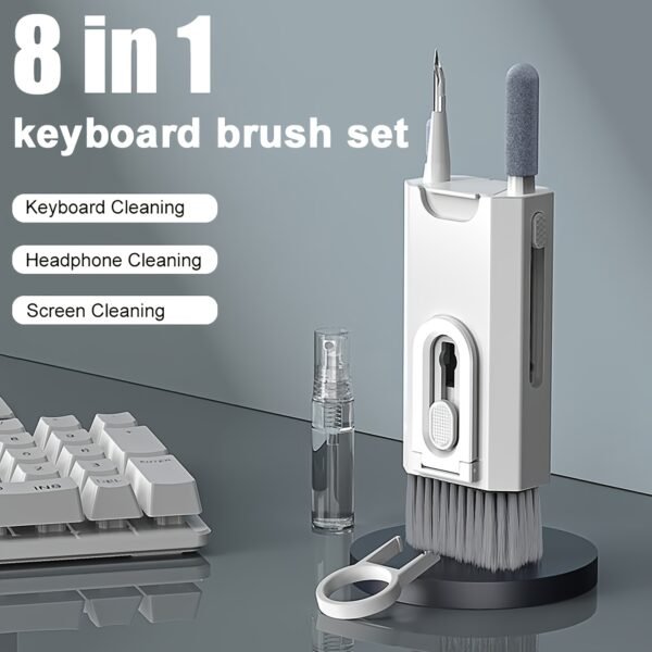 2eff73e7-0988-4c34-80a5-a51803b2998e.jpg 8-in-1 Multi-Purpose Keyboard Cleaning Kit with Brush for Laptop & Electronics