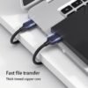 USB to USB A 2.0 Male to Male Cable Double End USB Cord for Hard Drive DVD Player Laptop