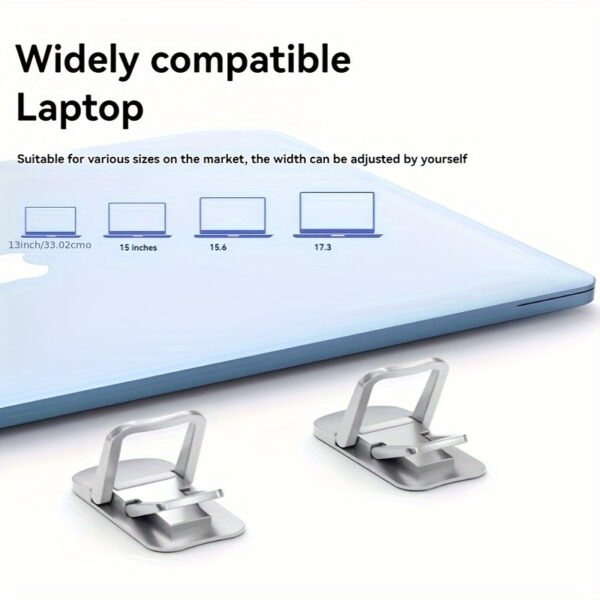 491486a0-0d41-11ef-a38a-0a580a69f416.jpg Two-Speed Adjustable Notebook Holder Folding Laptop Cooling Stand Portable Radiator Base