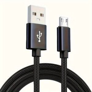 Fast Charging Micro USB Cable Nylon Braided Data Charging Cable for Android Devices