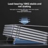 6a28ce9b-a3d4-4004-a296-5bbba652c91d.jpg Two-Speed Adjustable Notebook Holder Folding Laptop Cooling Stand Portable Radiator Base