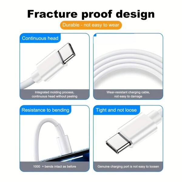 902677c6-1db2-473a-a768-2d3cf2b8cb58.jpg 60W Fast Charging USB Type-C Cable 3FT / 6FT / 10FT USB-A to USB-C Charger Cord