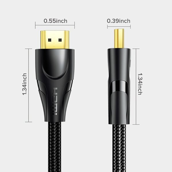 a3d9c2c4-4f9a-408f-a082-2eb9e184e24d.jpg Llano 8K HDMI 2.1 Cable 48Gbps Ultra High-Speed 8K/60Hz 4K/120Hz HDR Audio Video Cable