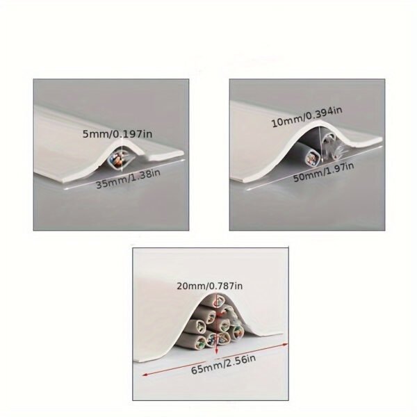 ab26e9f8-5ece-11ef-a282-0a580a699c58.jpg 3M Self-Adhesive Floor Cable Management Channel Pressure Resistant Wire Cover Trough