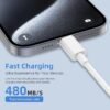 cba60c4c-0a18-41e5-8d8c-c1c6220467c7.jpg 60W Fast Charging USB Type-C Cable 3FT / 6FT / 10FT USB-A to USB-C Charger Cord