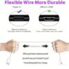 dce3cbfc-496c-40ab-af99-6691bf9660bd.jpg 60W Fast Charging USB Type-C Cable 3FT / 6FT / 10FT USB-A to USB-C Charger Cord